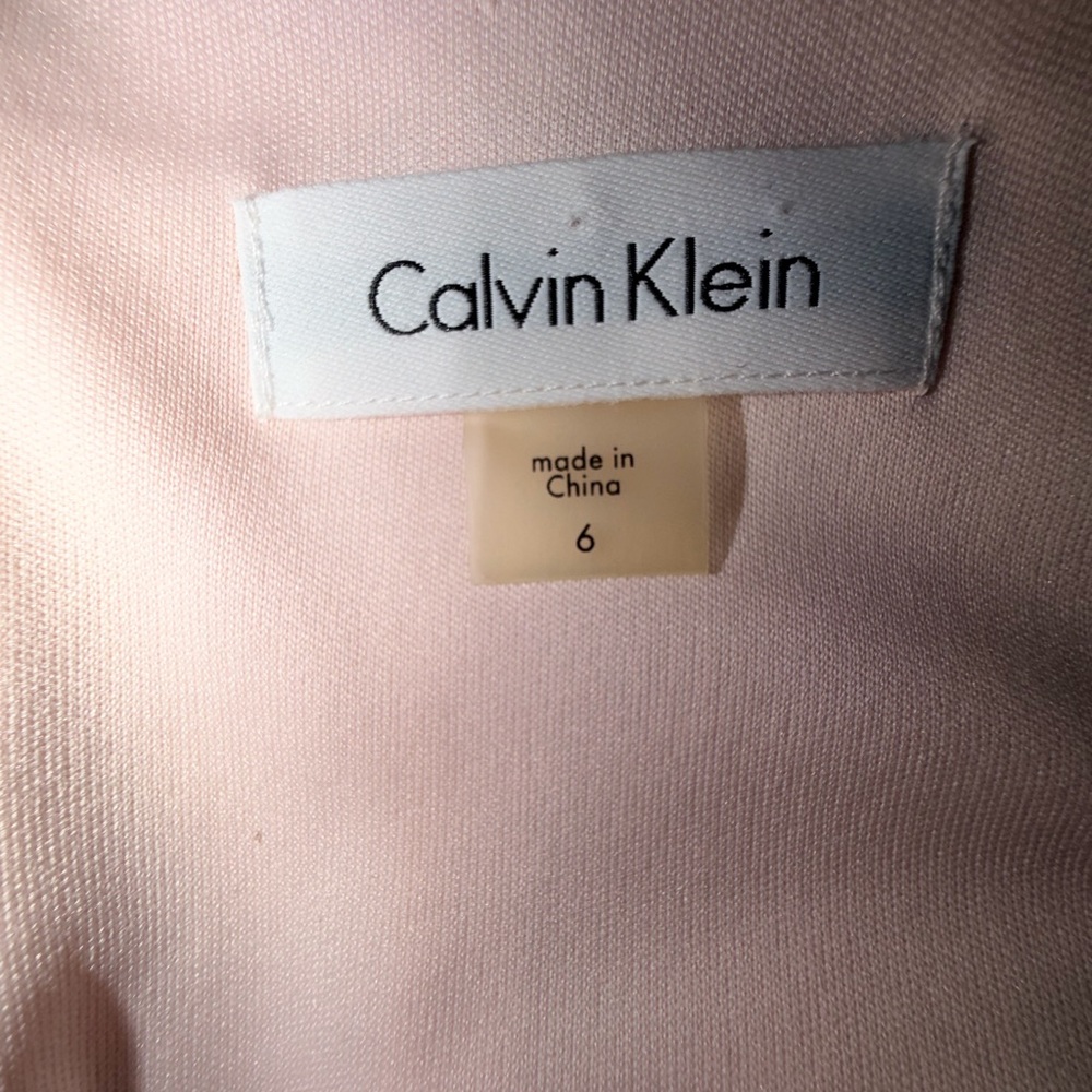Calvin Klein Blush Midi Dress - Picture 3 of 12